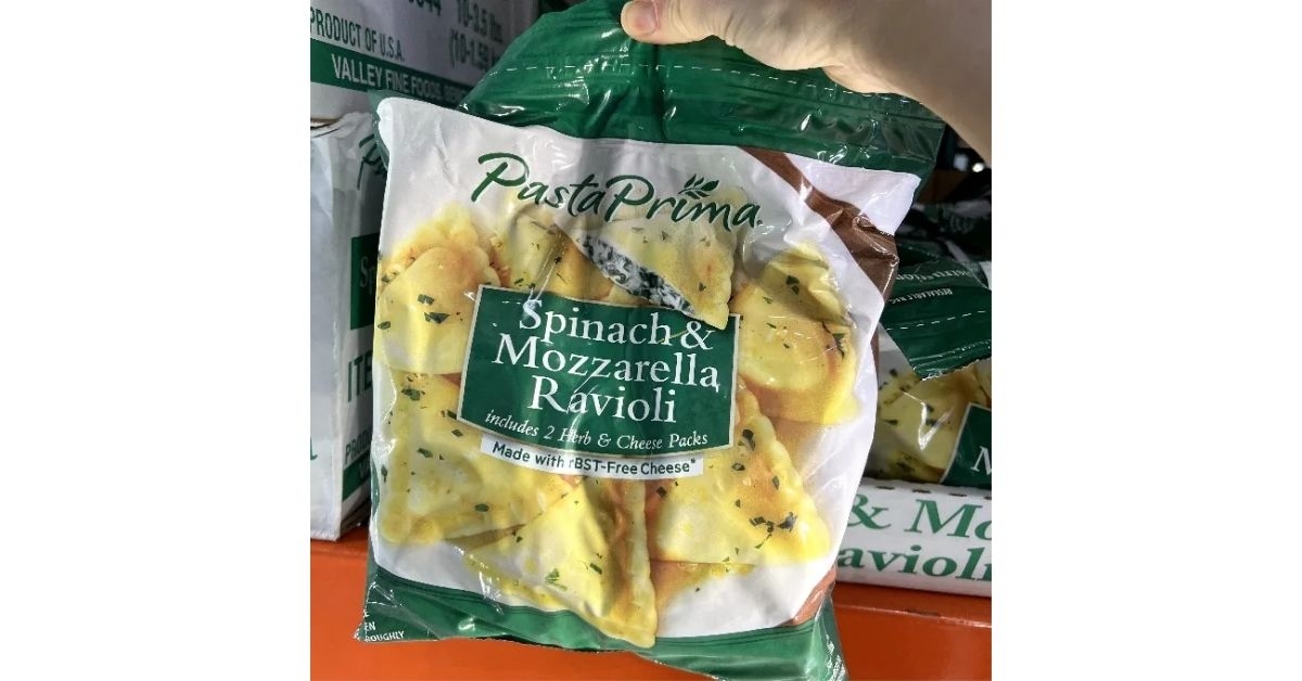 Costco Pasta Prima Spinach and Mozzarella Ravioli