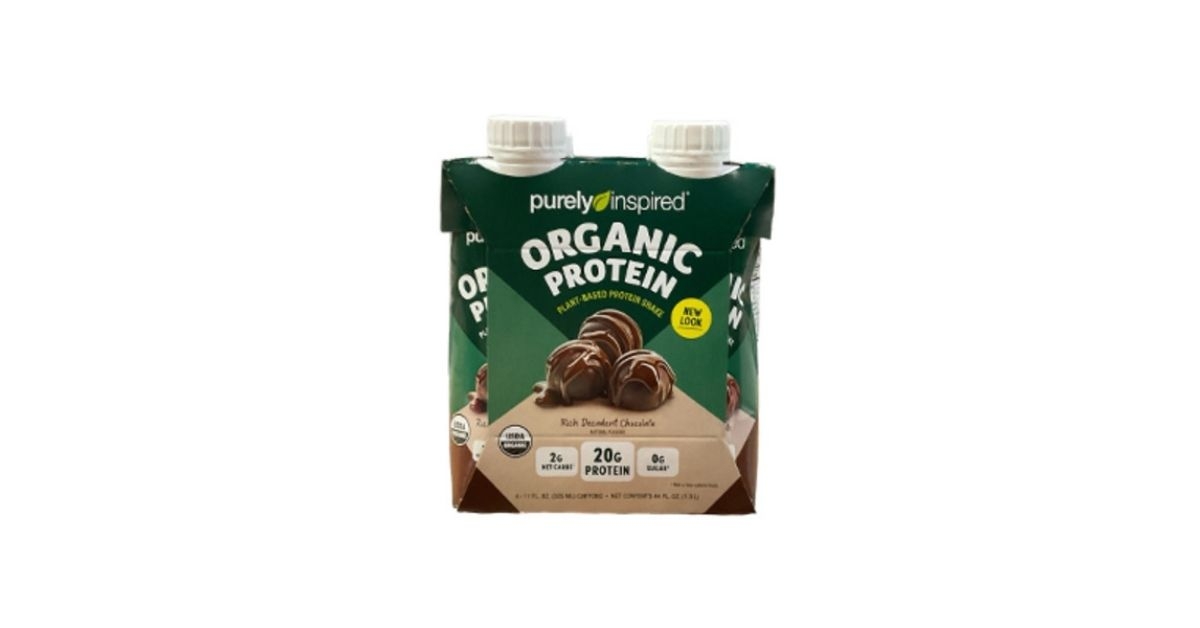 bottles of protein shake