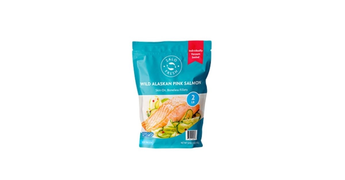 pink salmon in a pack