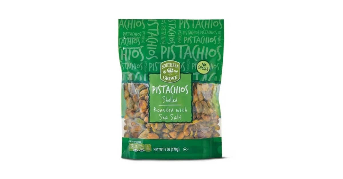 Shelled Grove shelled pistachios roasted with sea salt
