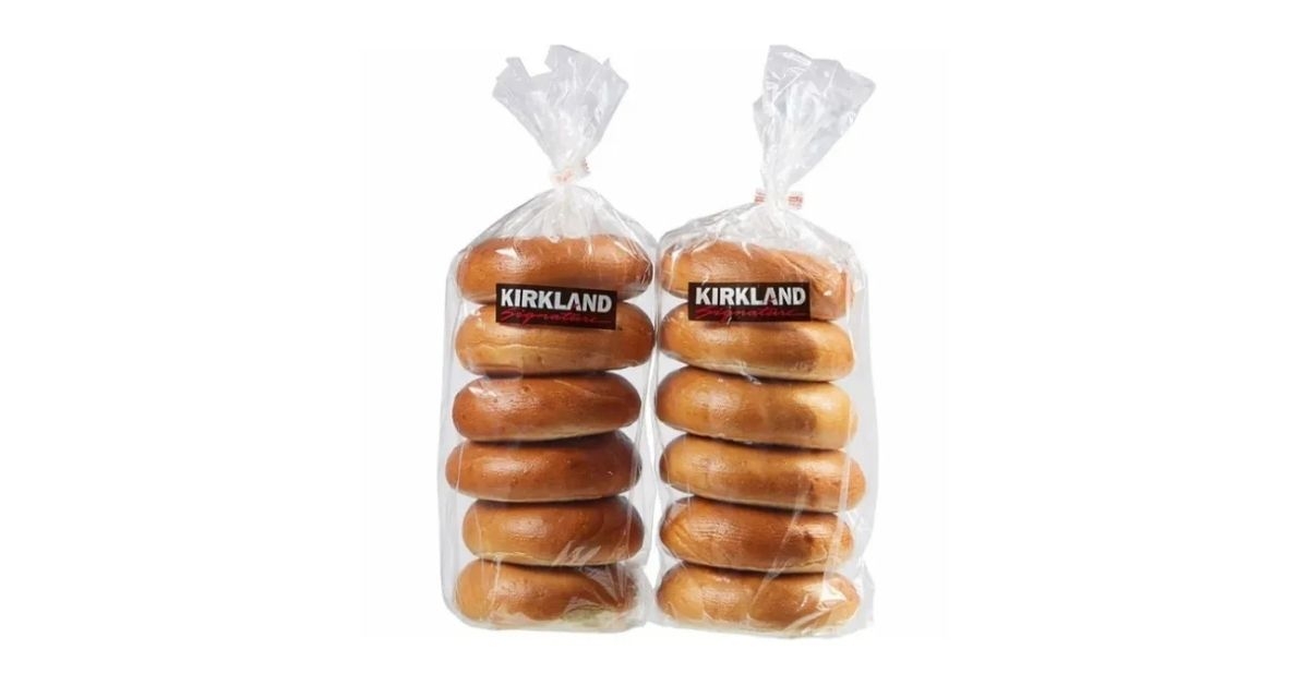 Kirkland Signature Plain Bagels