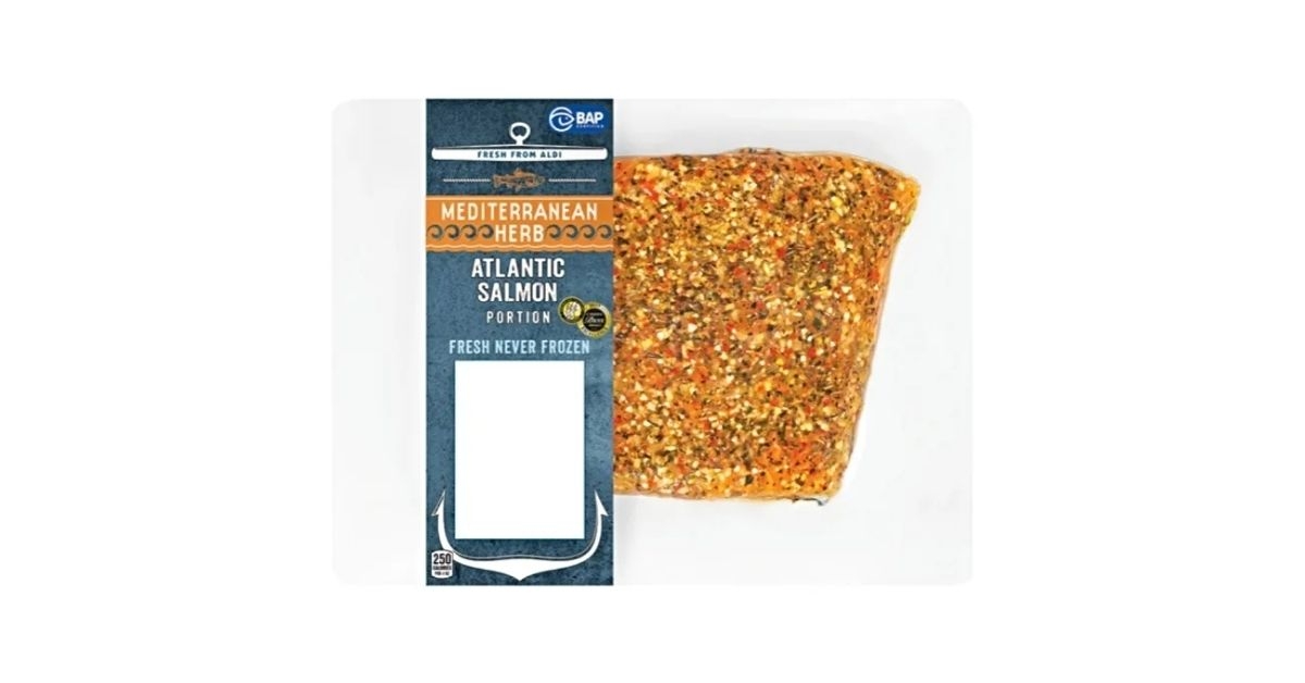 Aldi mediterranean herb salmon