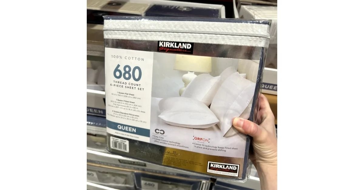 Kirkland Signature 6-Piece Sheet Set
