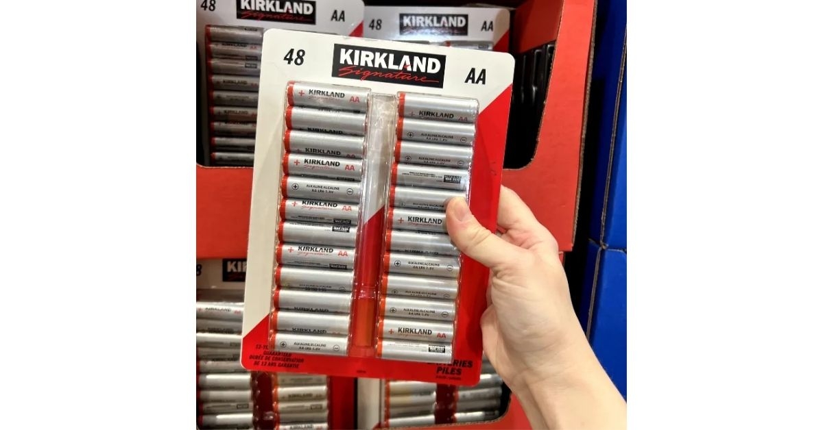 Kirkland Signature AA Batteries, 48-Pack