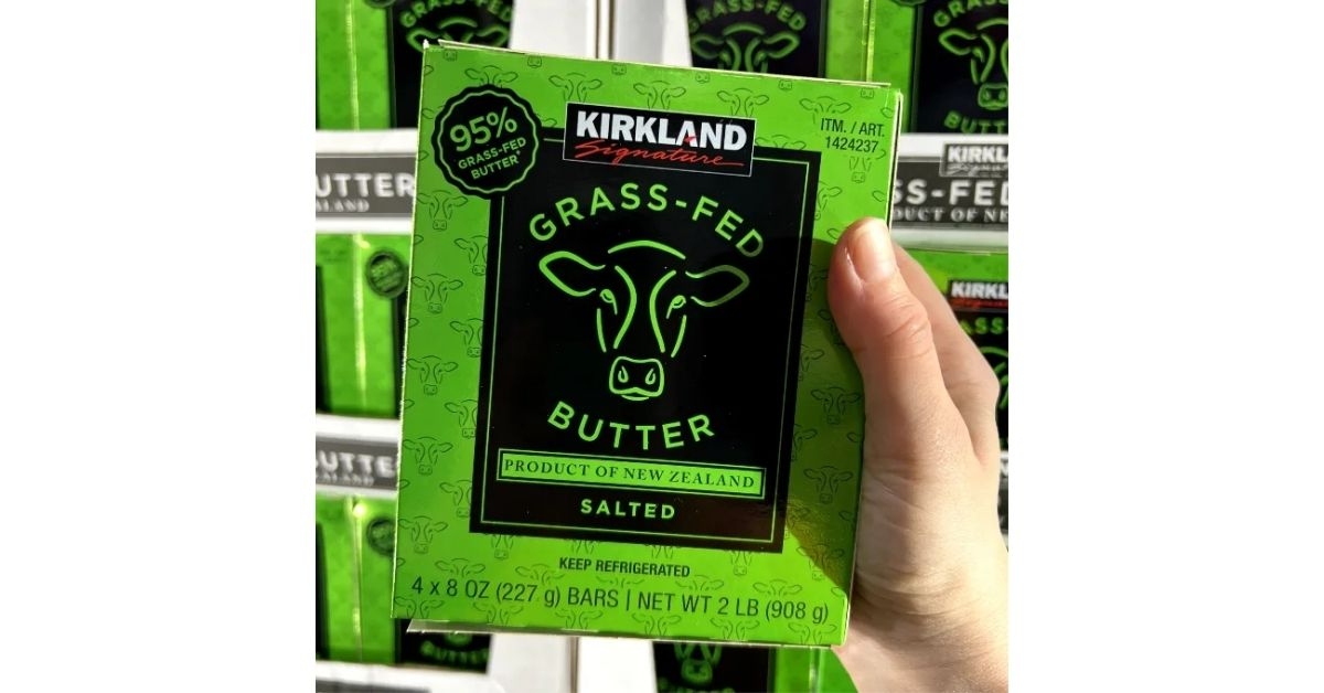 Kirkland Signature Grass-Fed Salted Butter