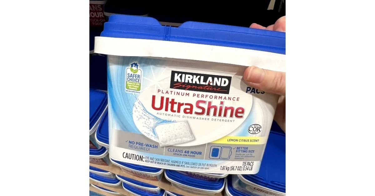 Kirkland Signature Platinum Performance Ultra Shine Dishwasher Detergent
