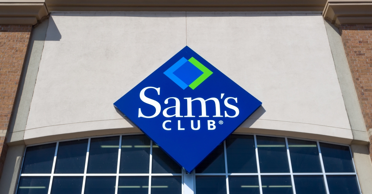 sams club exterior and logo