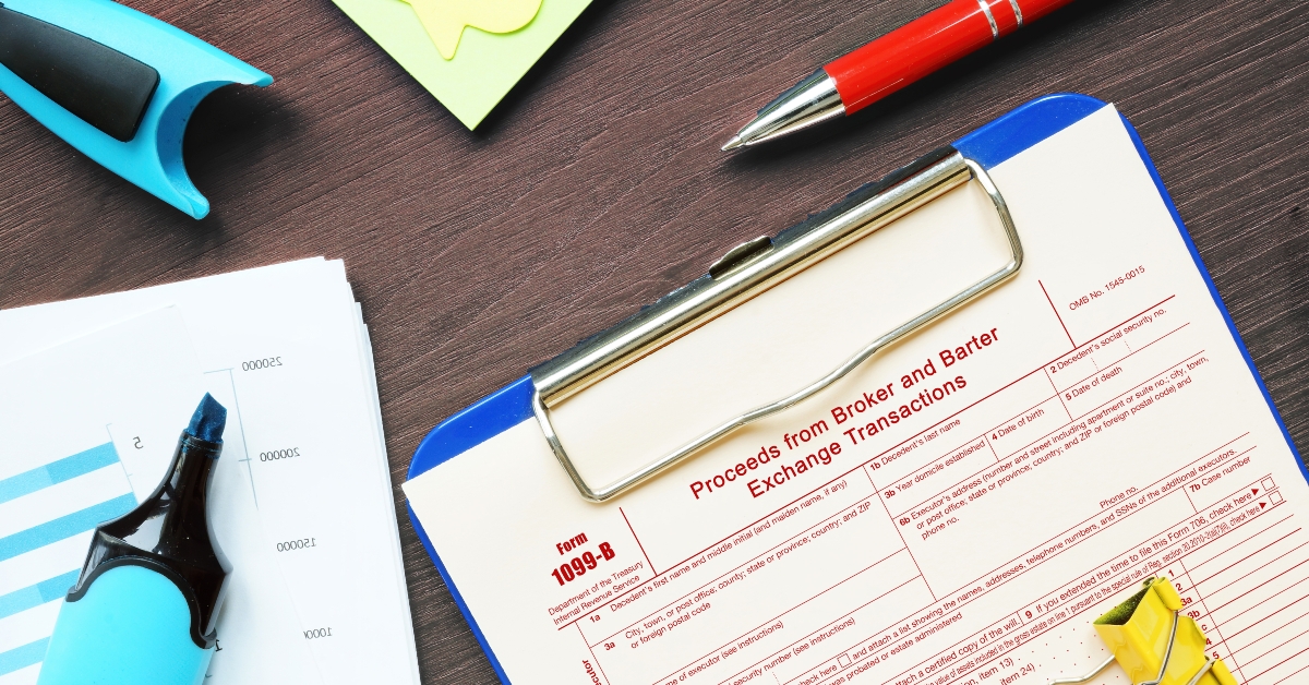 Business concept about Form 1099