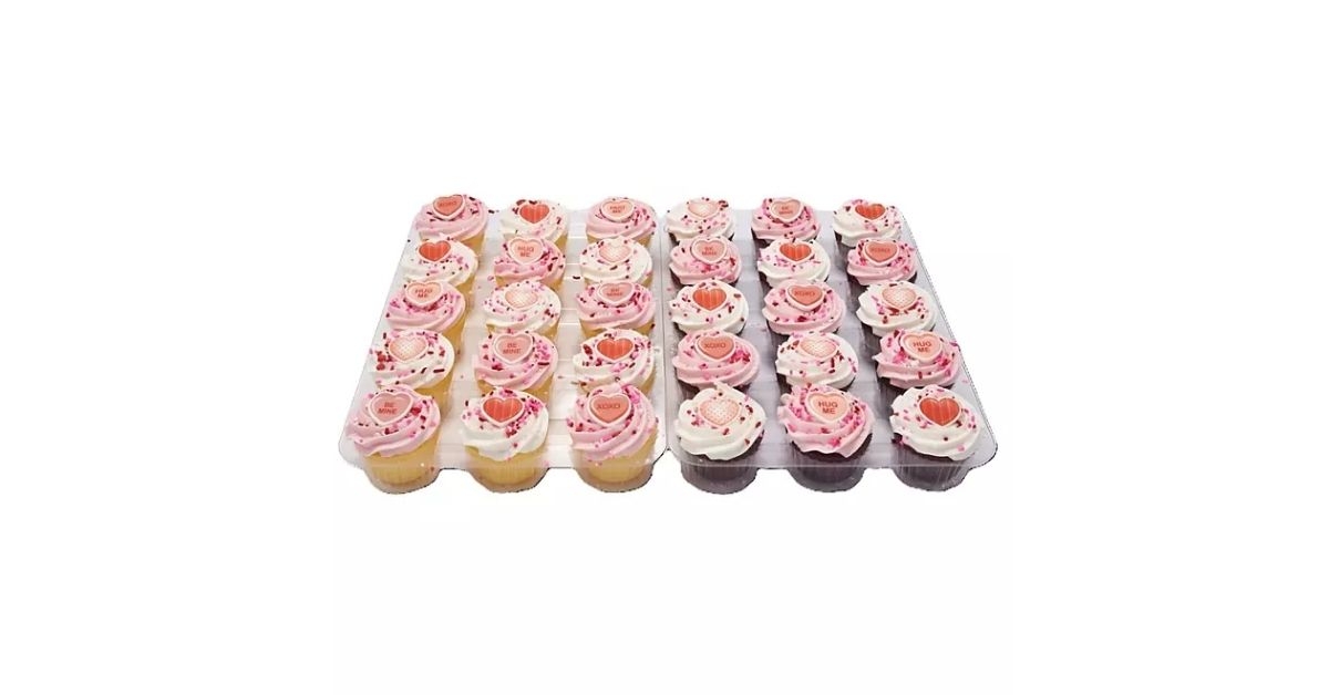 valentines day celebration cupcakes