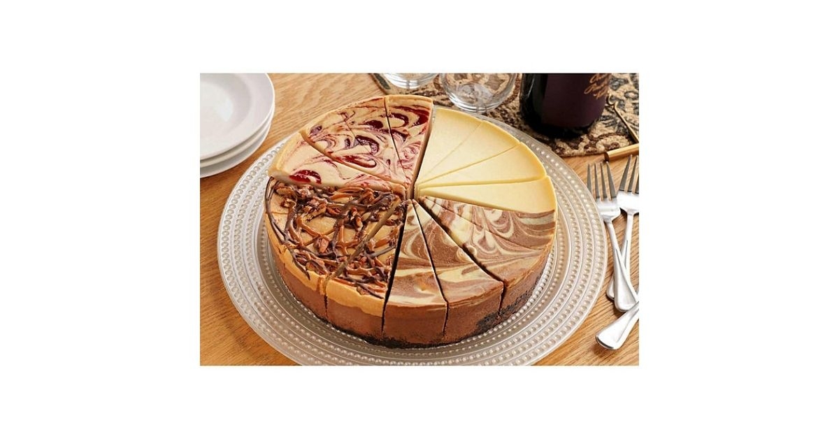 suzys classic sampler cheesecake