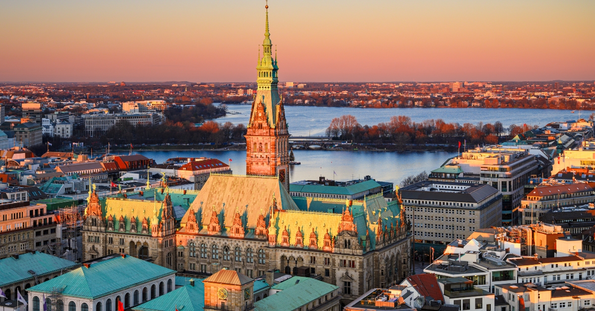 City Hall of Hamburg, Germany