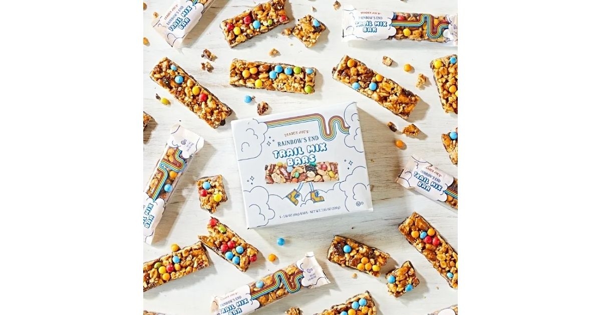 Rainbow's End Trail Mix Bars