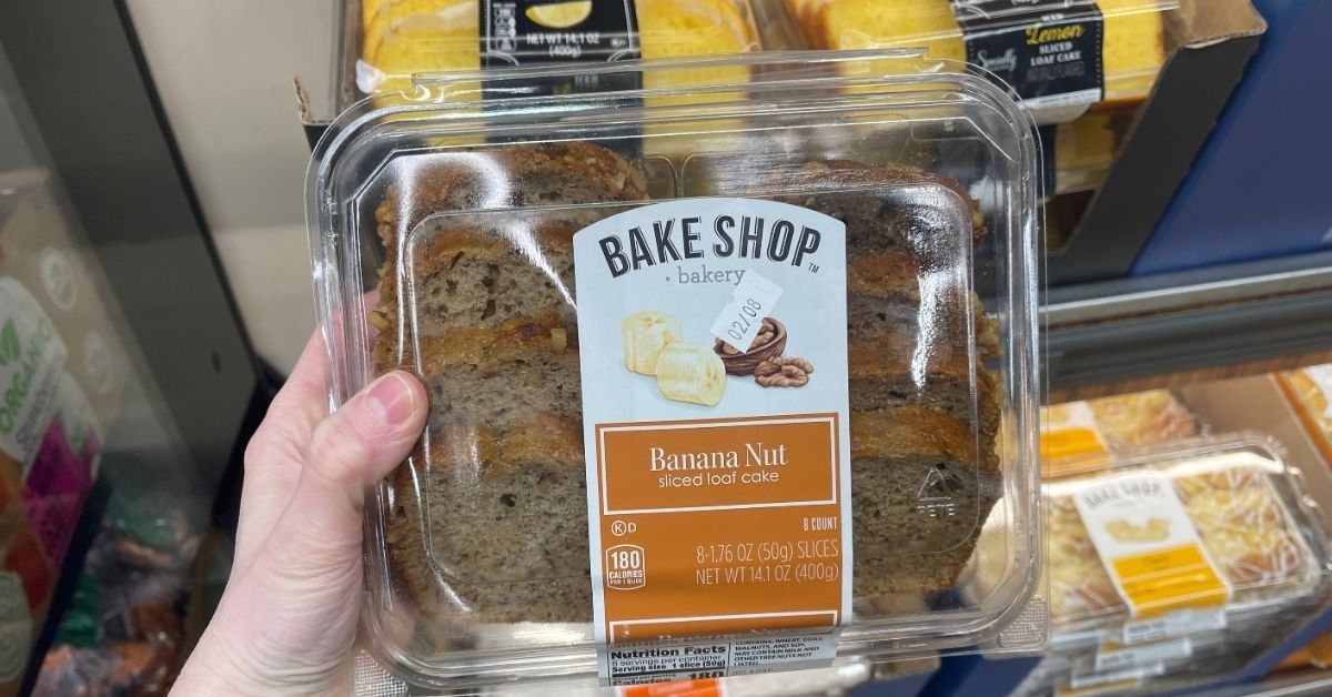 banana nut sliced loaf cake