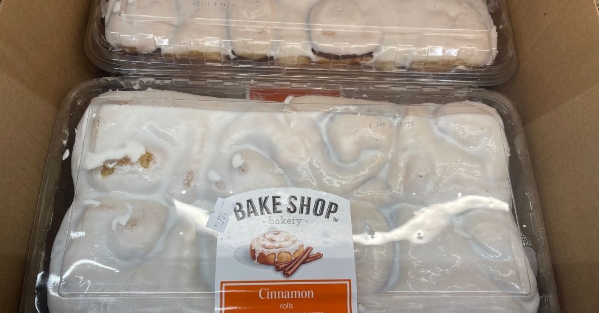 pack of cinnamon rolls