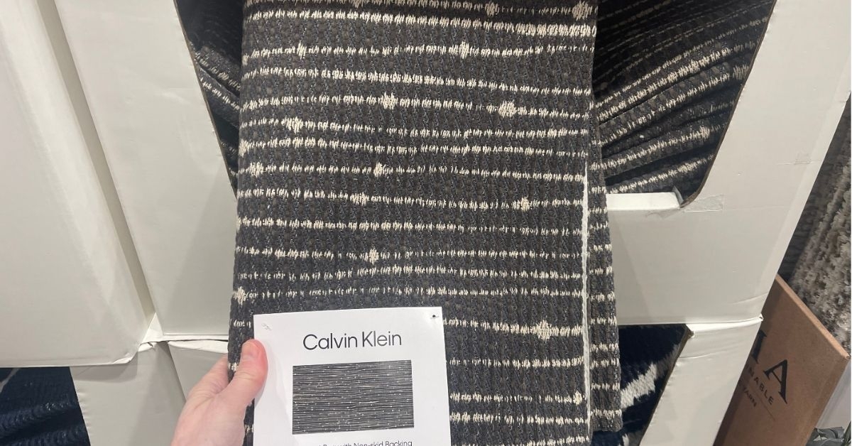 calvin klein accent rug