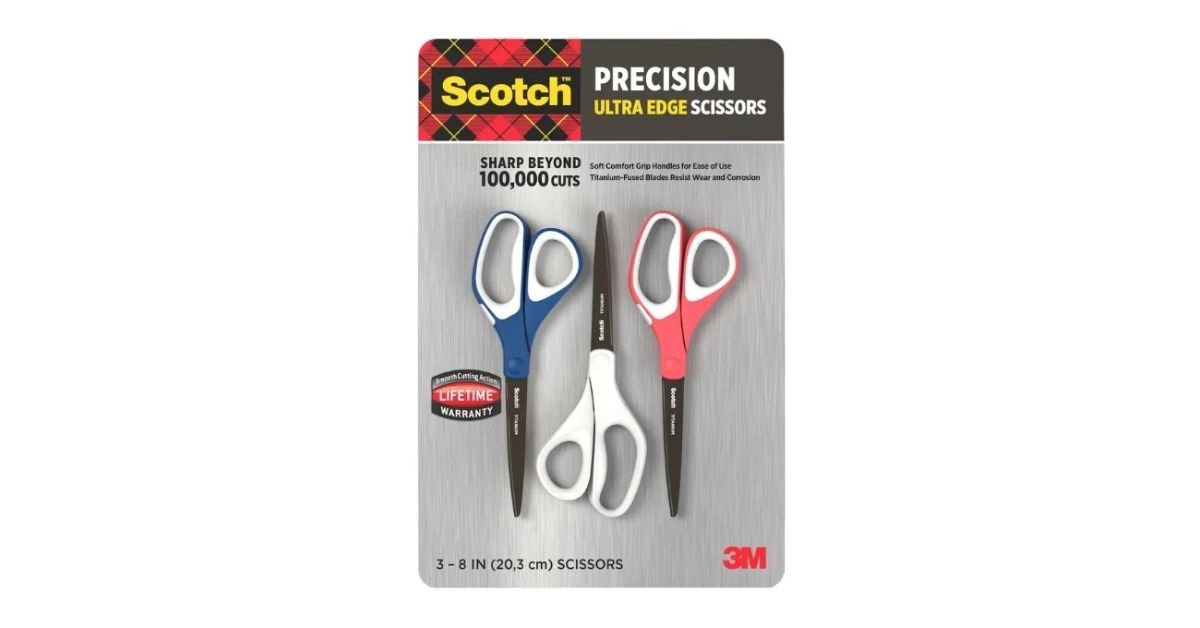 3M Scotch Precision Ultra Edge Scissors 