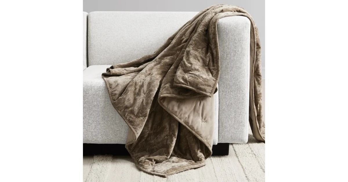 Boho Luxe Velvet Throw