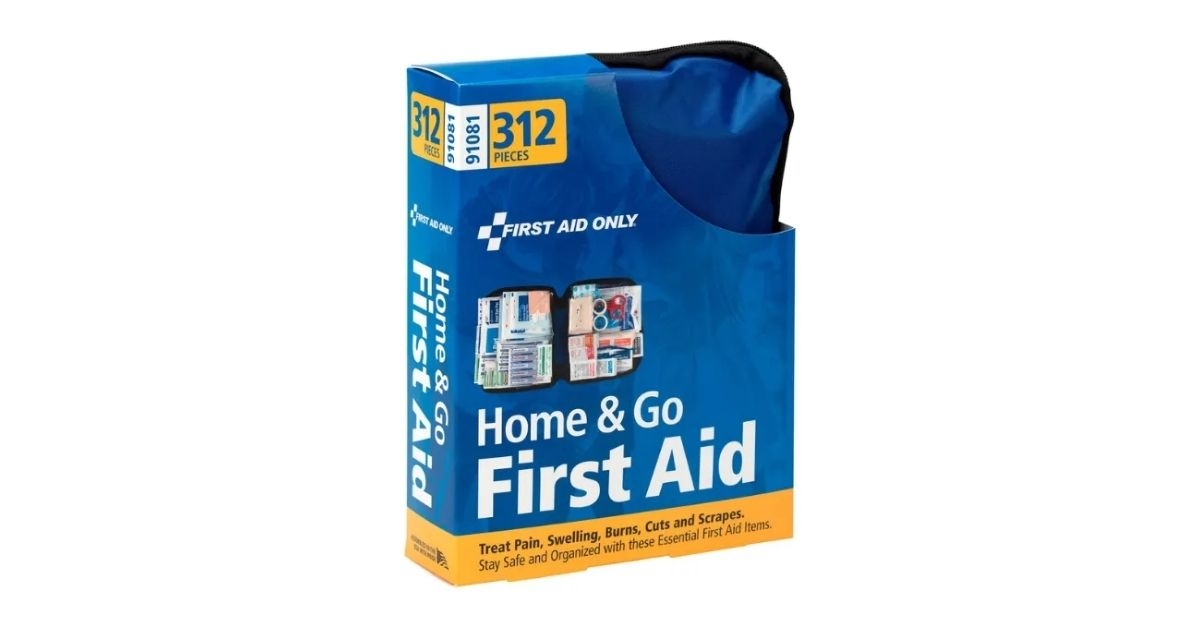 First Aid Only Home & Go First Aid Kit 