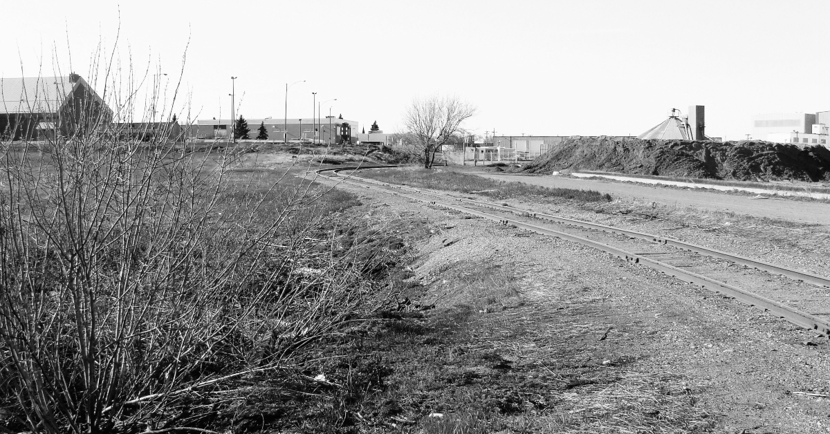 Decayed and Abandoned Railroad Yard