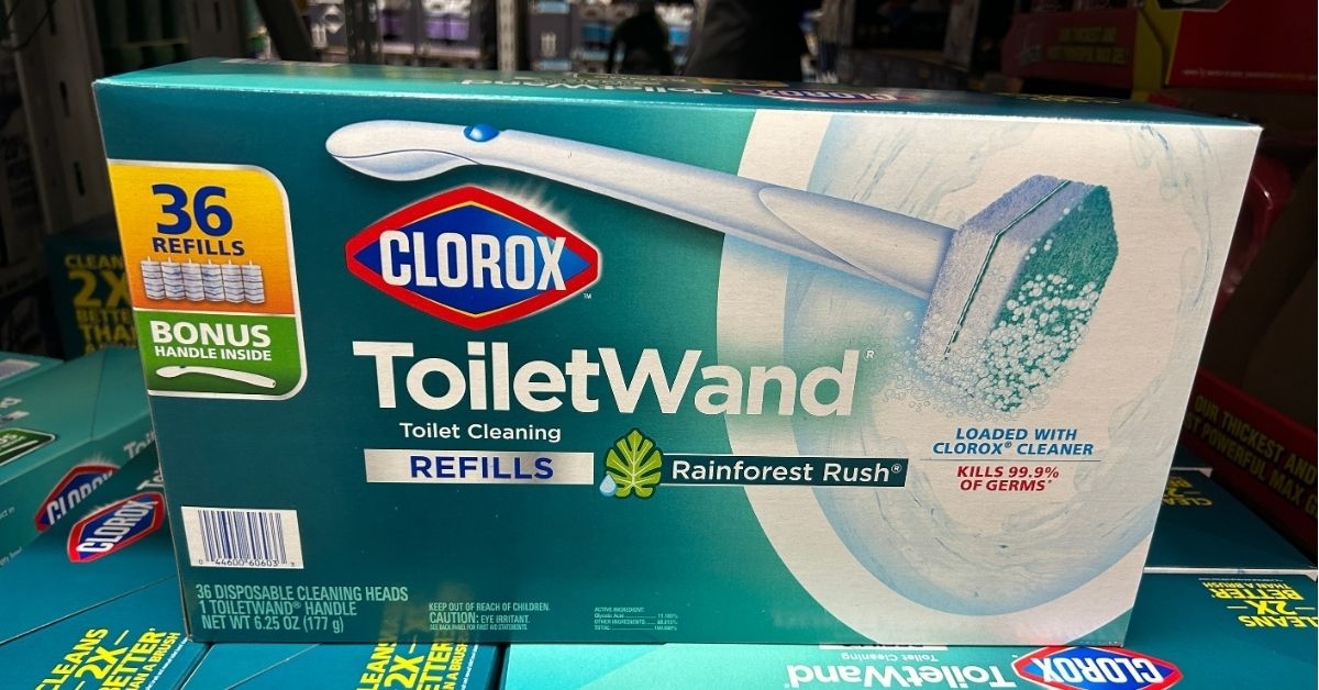 clorox toiletwand