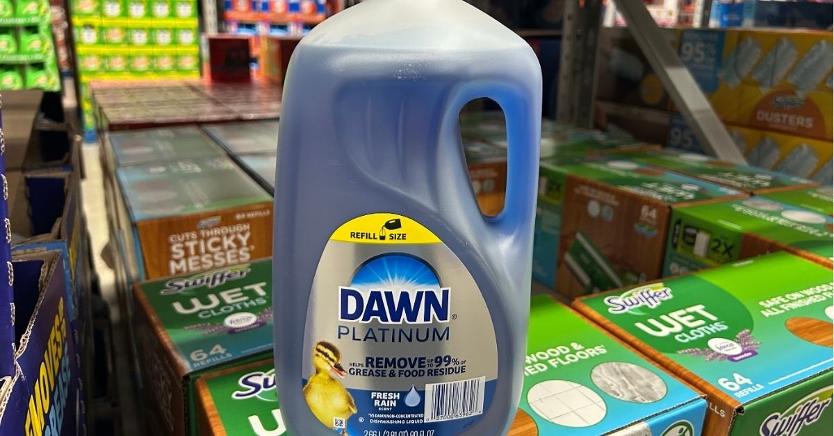 dawn platinum dishwashing liquid 