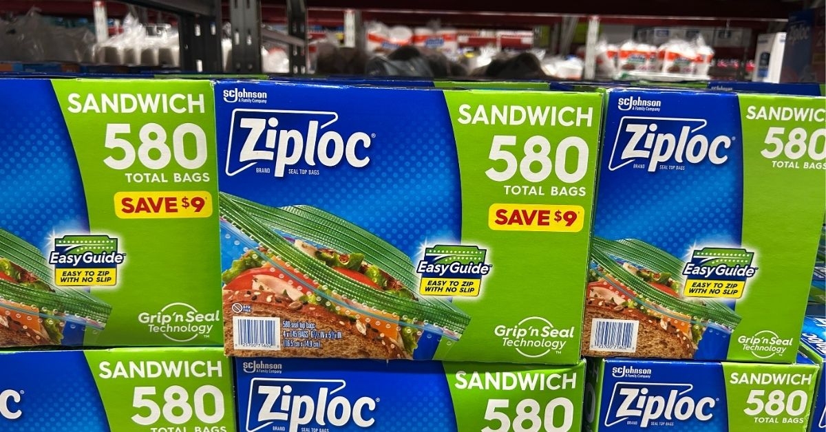 ziploc sandwich bags