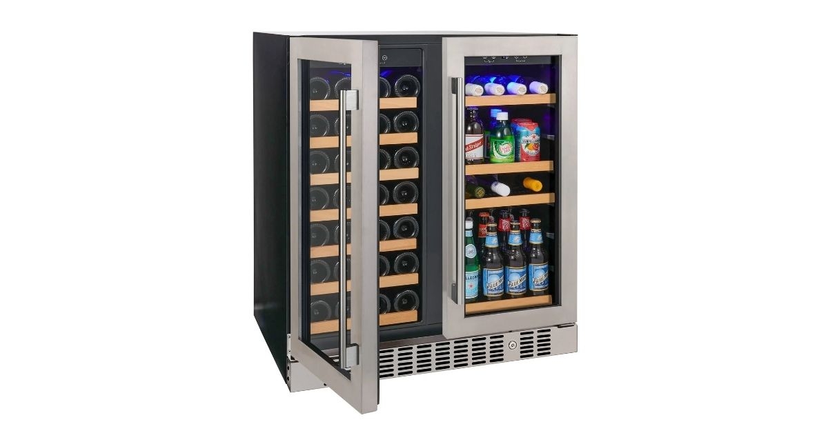 Wine Enthusiast SommSeries 2 Door Dual Zone Wine and Beverage Center