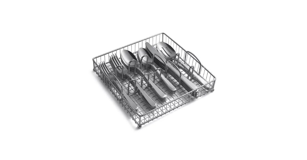 Cambridge Rosalind Mirror 42-pc. Flatware Set