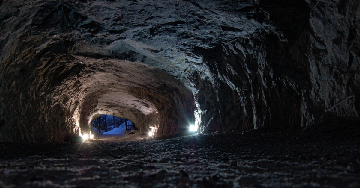 Cave in Alaska