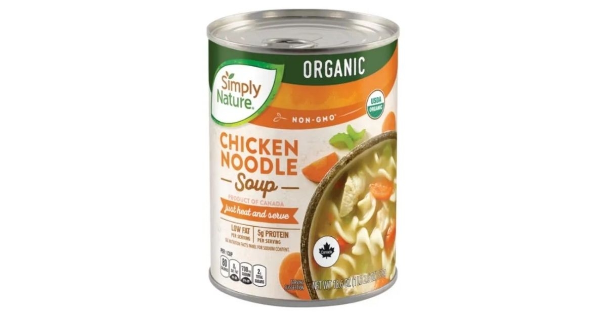 Simply Nature Organic Chicken Noodle Soup