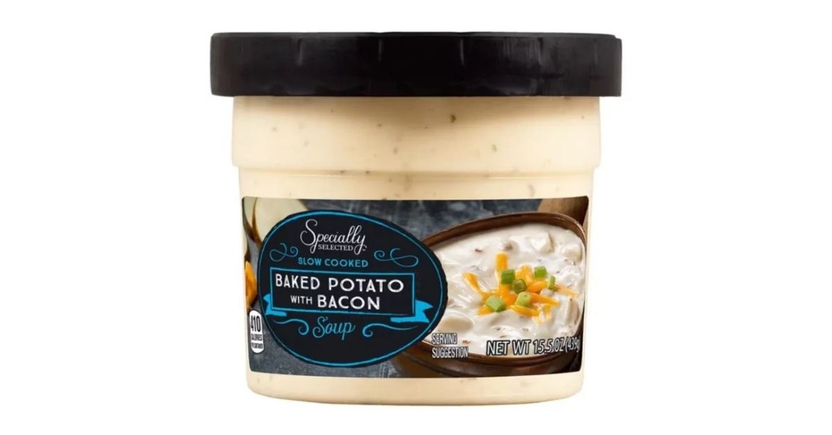 Specially Selected Slow Cooked Baked Potato with Bacon Soup