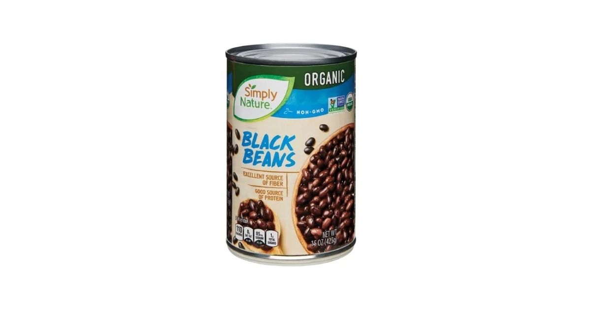 Simply Nature Organic Black Beans