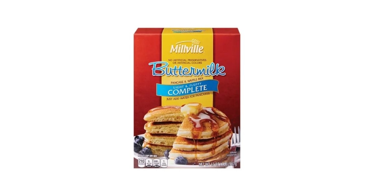 Millville Complete Buttermilk Pancake and Waffle Mix