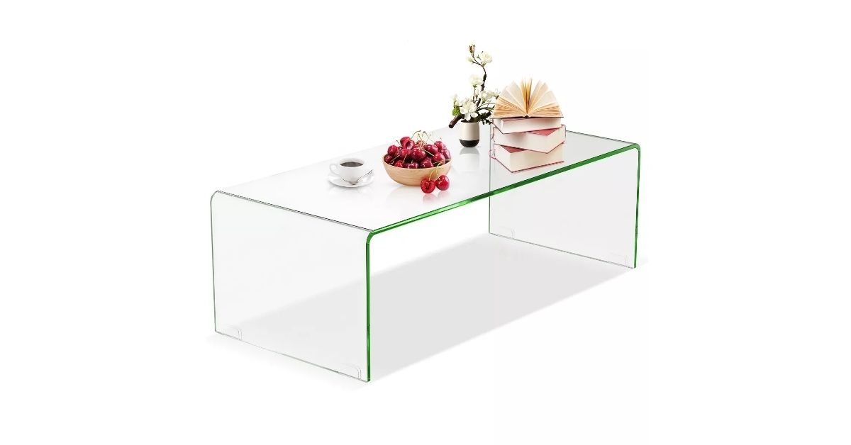 tempered glass coffee table