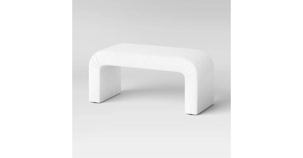 threshold cicely waterfall bench