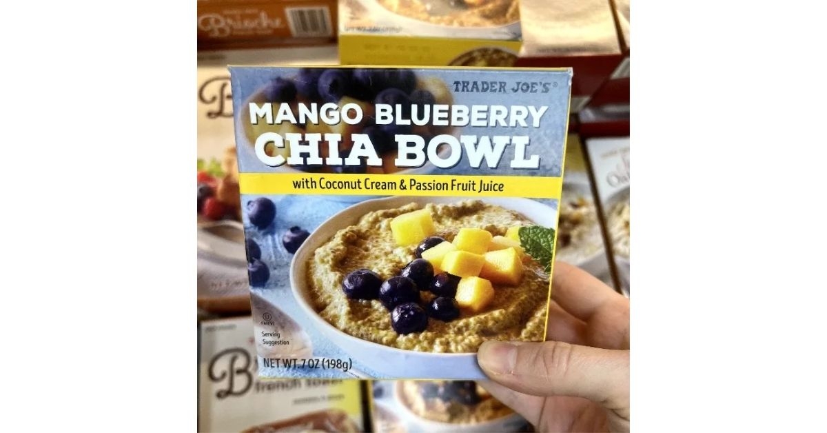 Mango Blueberry Chia Bowl