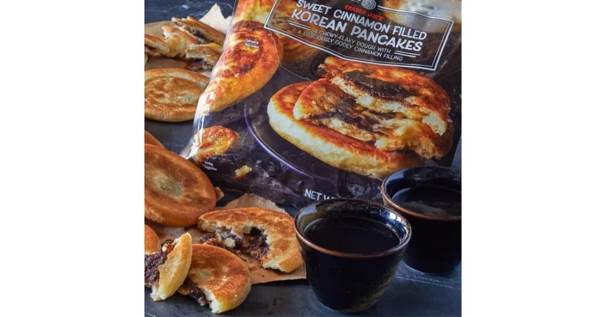 Sweet Cinnamon Filled Korean Pancakes