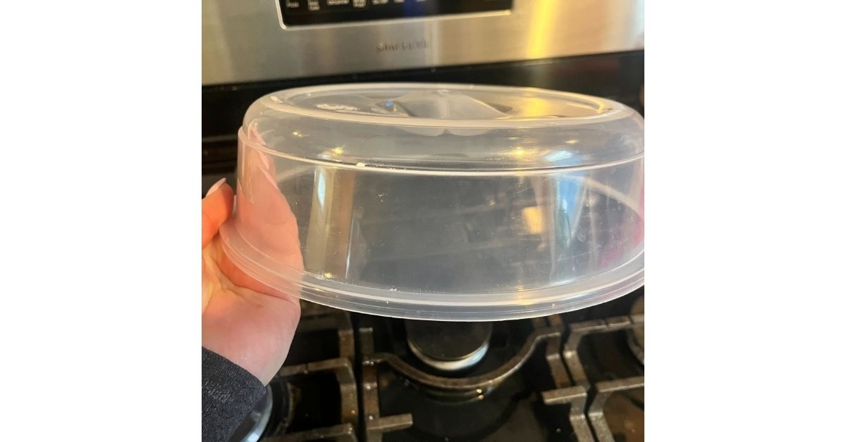 nordicware reuseable splatter cover