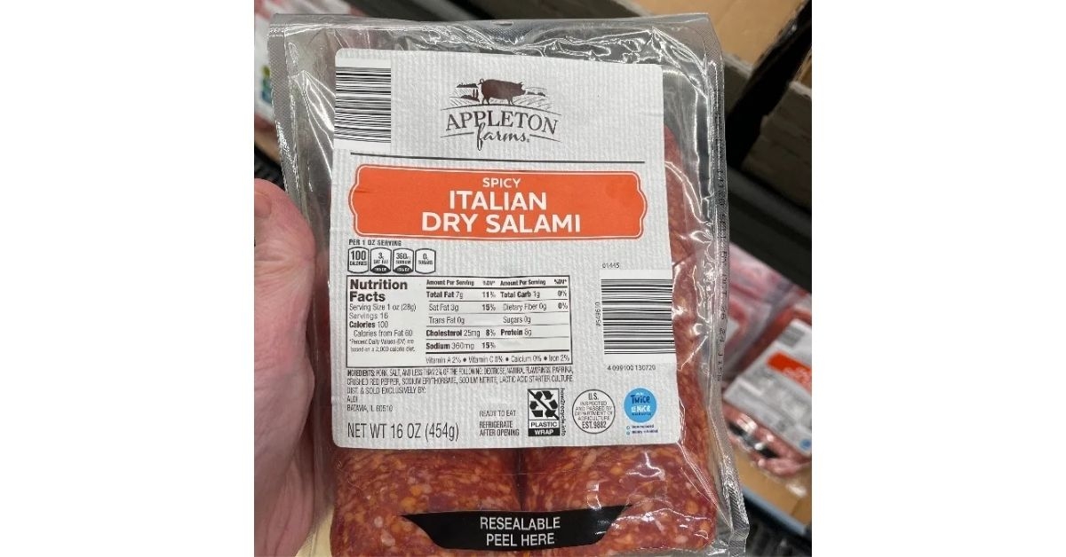 Appleton Farms Spicy Italian Dry Salami