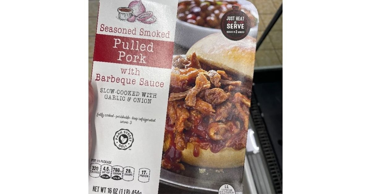 Aldi Seasoned Smoked Pulled Pork 