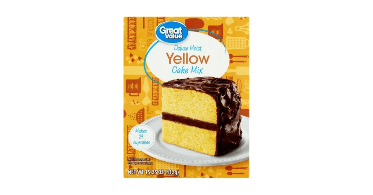 Great Value Yellow Cake Mix
