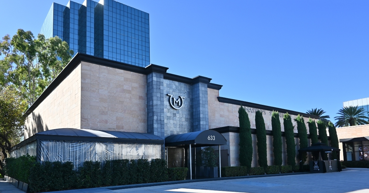 mastros steakhouse in the pacific arts plaza