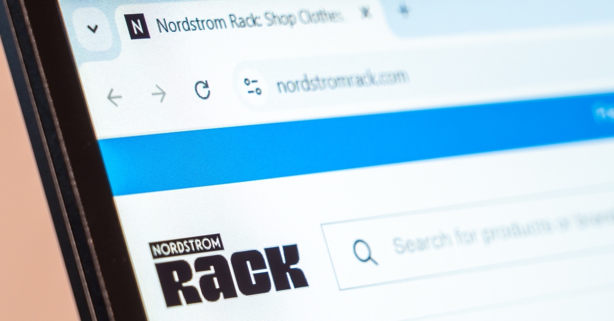 nordstrom rack website homepage