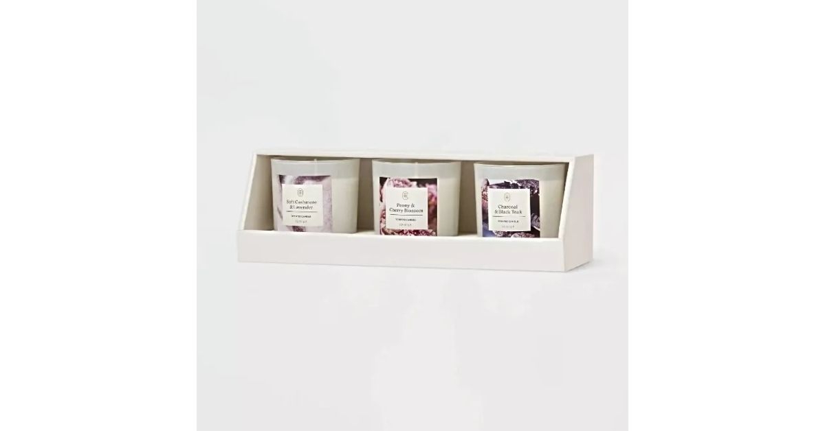 Milky Glass Everyday Fragrances Candle Gift Set