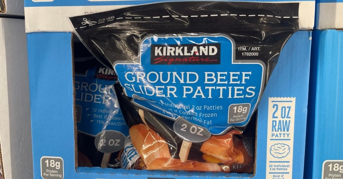 ground beef slider patties