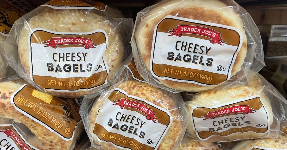a pile of cheesy bagels