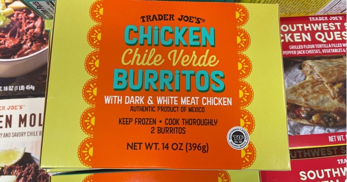 chile verde burritos