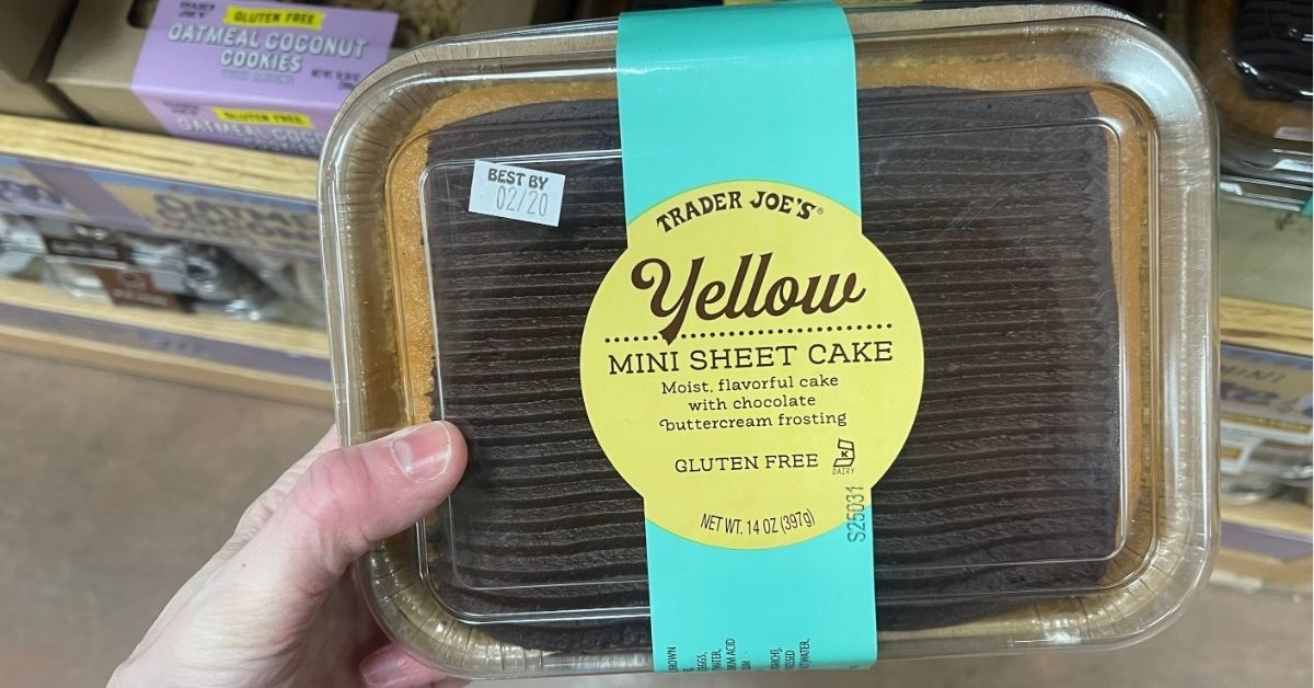 yellow mini sheet cake