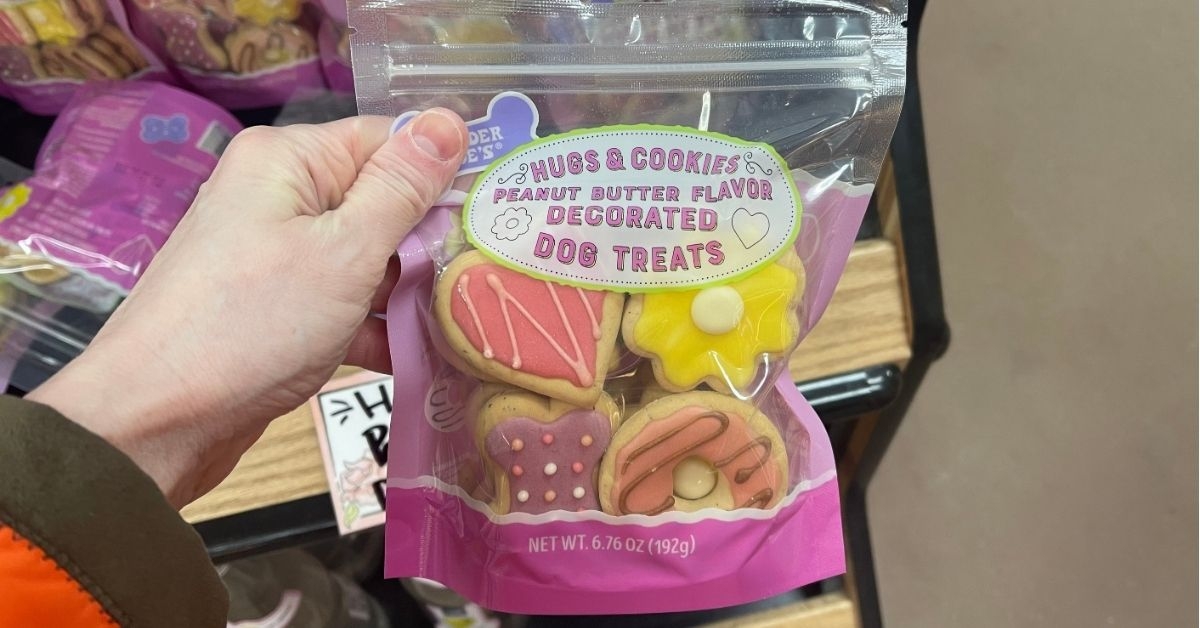 a pack of dog treats