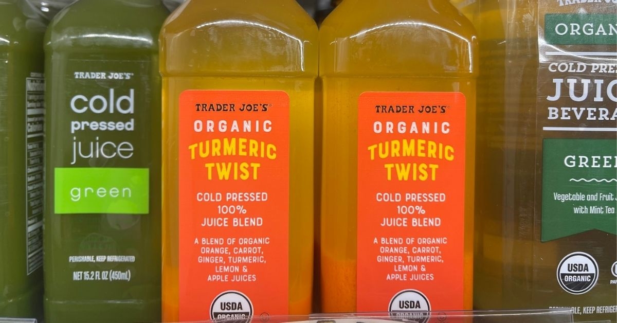 bottles of organic turmeric twist